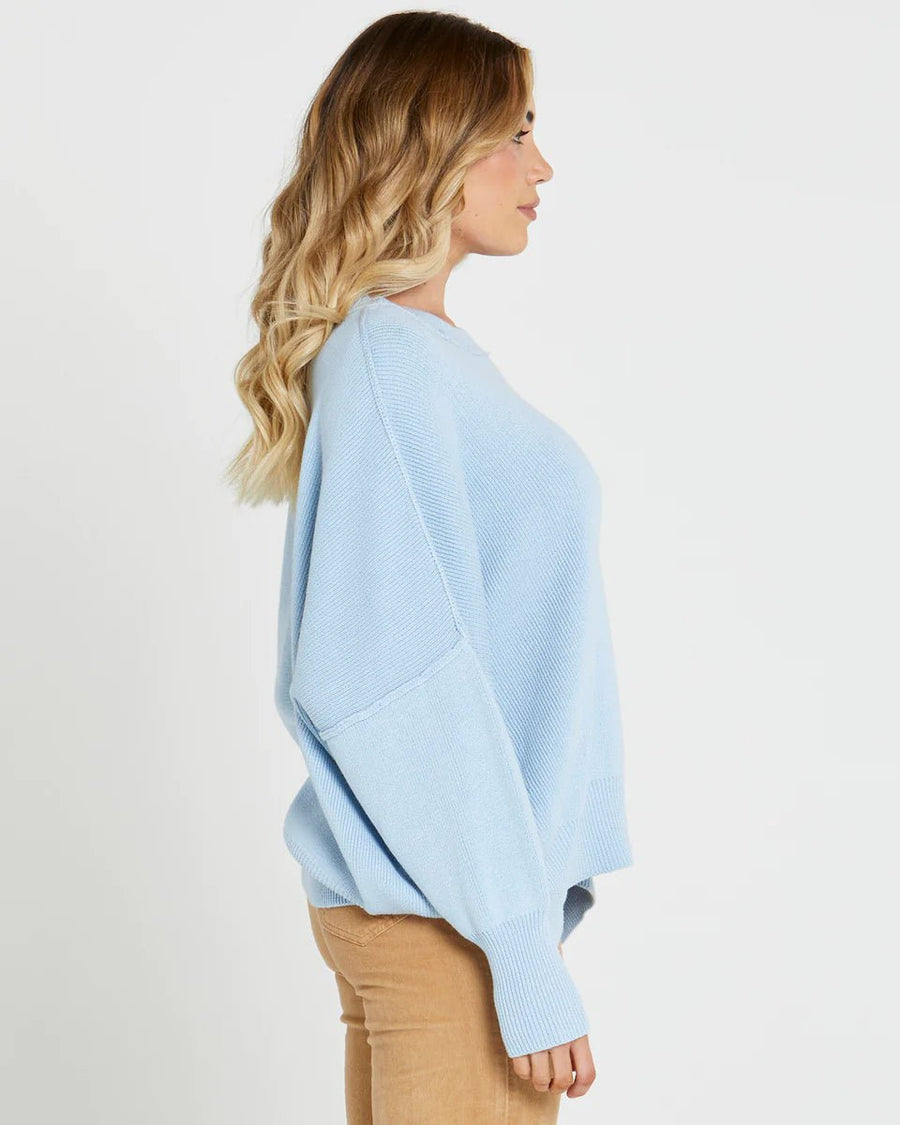 Shop Marie Oversized Knit Top - At Kohl and Soda | Ready To Ship!