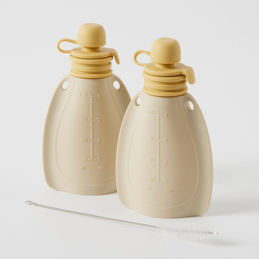 Shop Mikko Silicone Smoothie Squeezy - Set of 2 - At Kohl and Soda | Ready To Ship!