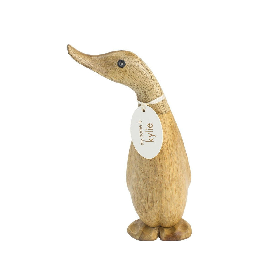 Natural Wooden Duckling - Kohl and Soda