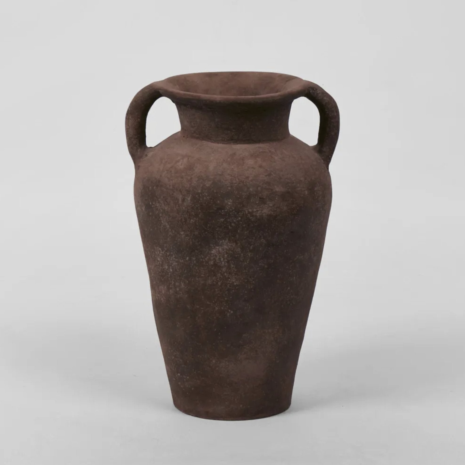 Novo Terracotta Urn Small Dark Brown - Kohl and Soda