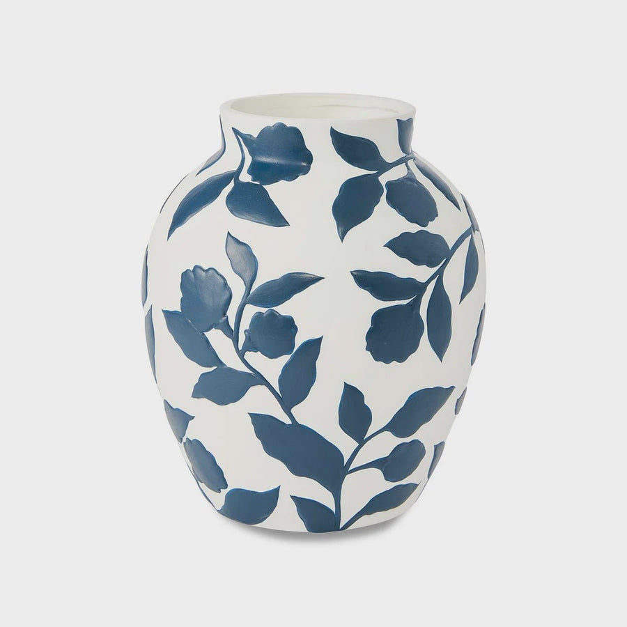 Riviera Vase Blue - Kohl and Soda