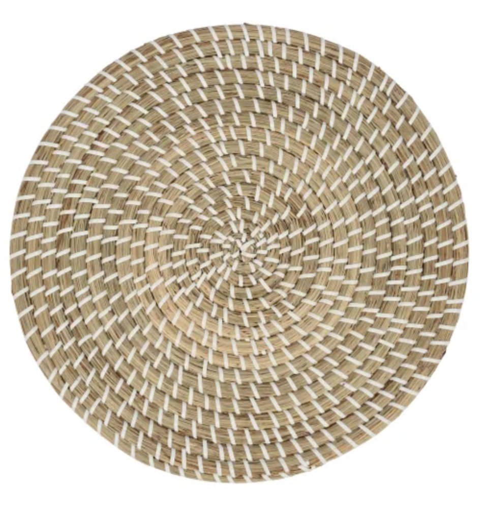 Seta Placemat White - Kohl and Soda