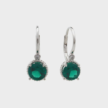Siobhain Emerald Green Earrings - Kohl and Soda