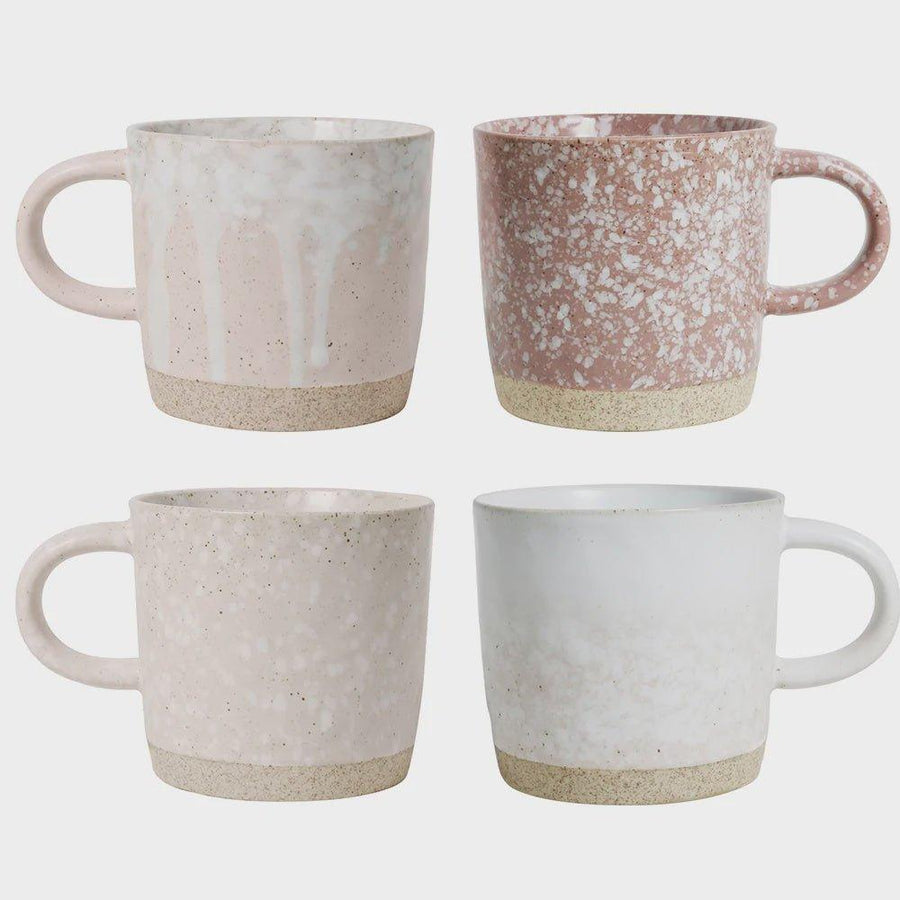 Shop Strata Mugs Set of 4 - At Kohl and Soda | Ready To Ship!