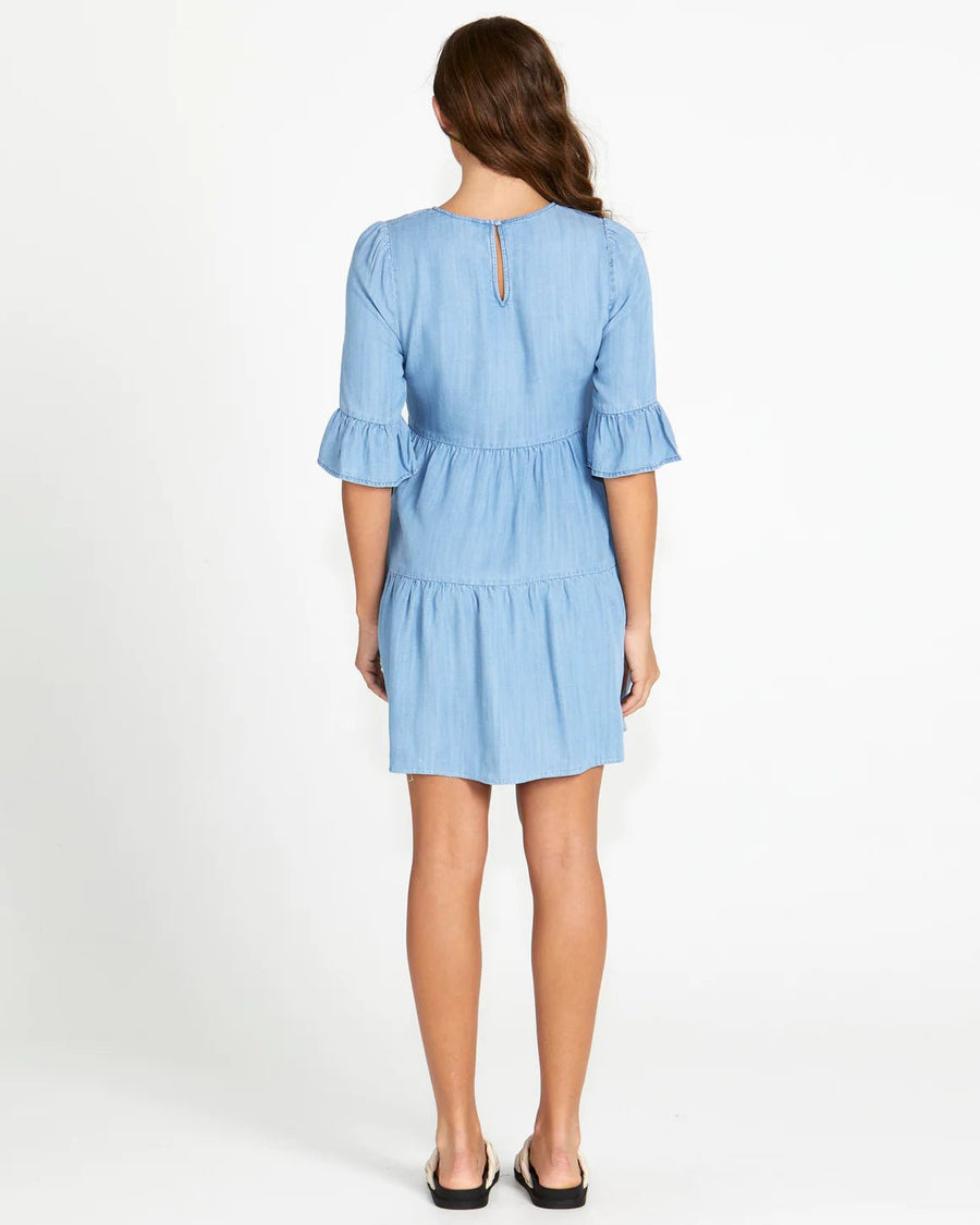 Willow Tiered Mini Dress - Kohl and Soda