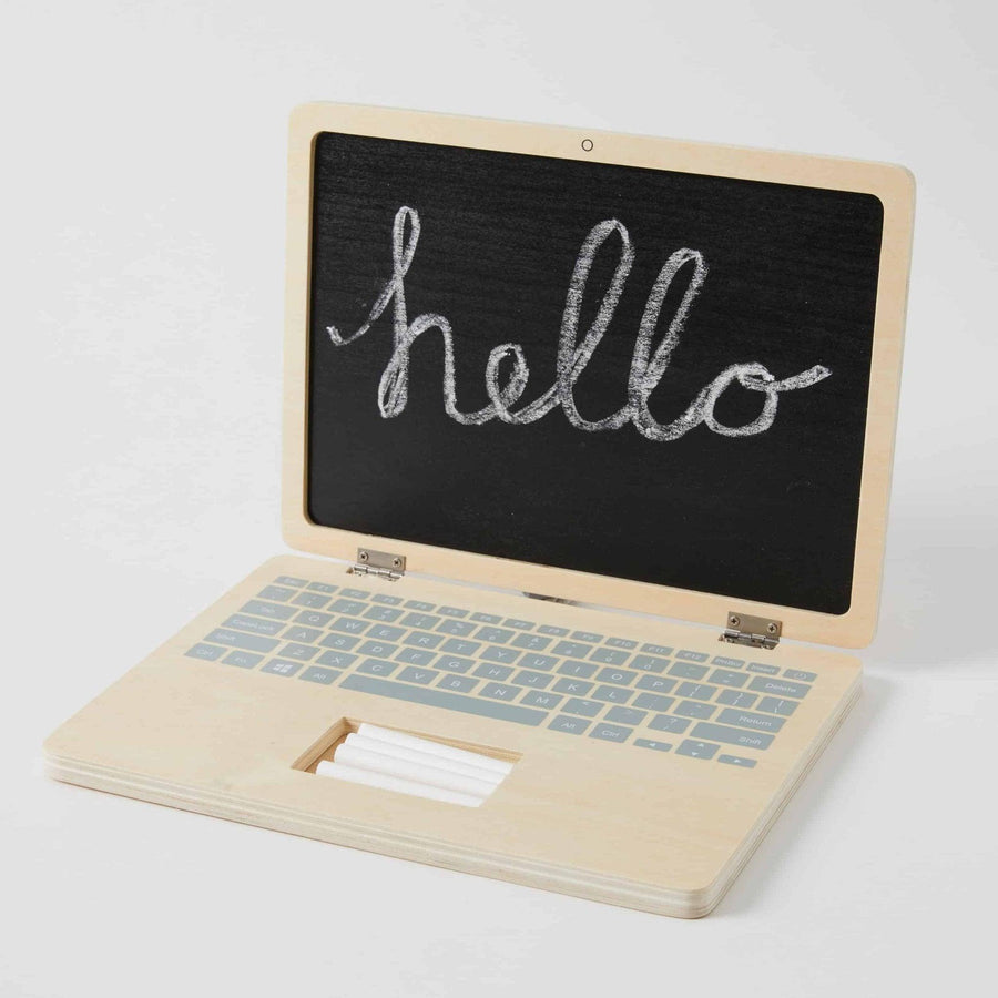 Shop Wooden Chalkboard Laptop - At Kohl and Soda | Ready To Ship!